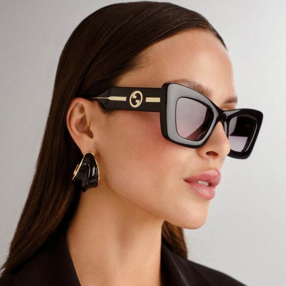 New! GUCCI Sunglasses GG1552S 002, Authentic - Picture 1 of 13